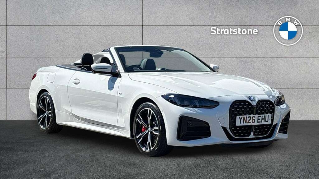 BMW 4 Series 420I M Sport Step 2026 White