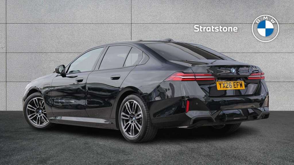 BMW 5 Series 530E M Sport 2026 Black #2