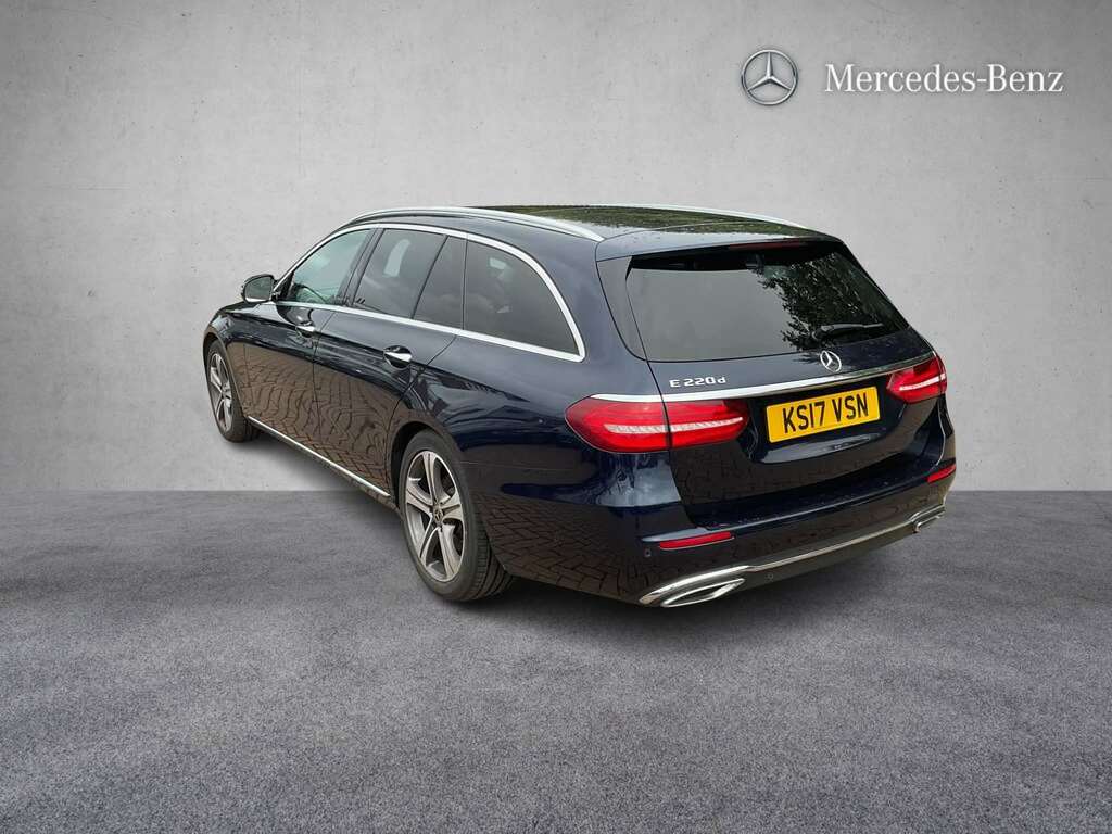 Mercedes-Benz E Class E220d Se Premium 9G-tronic 2017 KS17VSN Blue