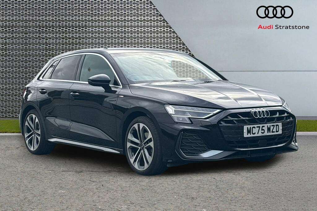Audi A3 1.5 Tfsi 150 S Line S Tronic 2026 MC75WZD Black