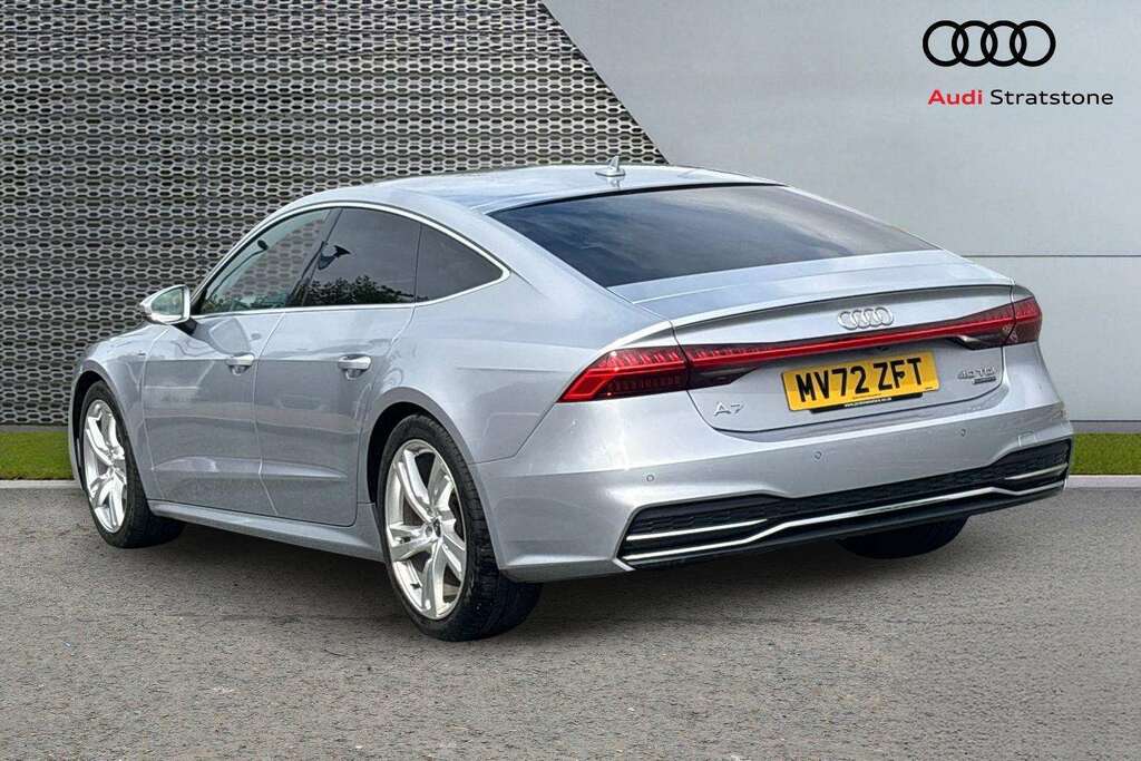 Audi A7 40 Tdi Quattro S Line S Tronic 2022 Silver #3