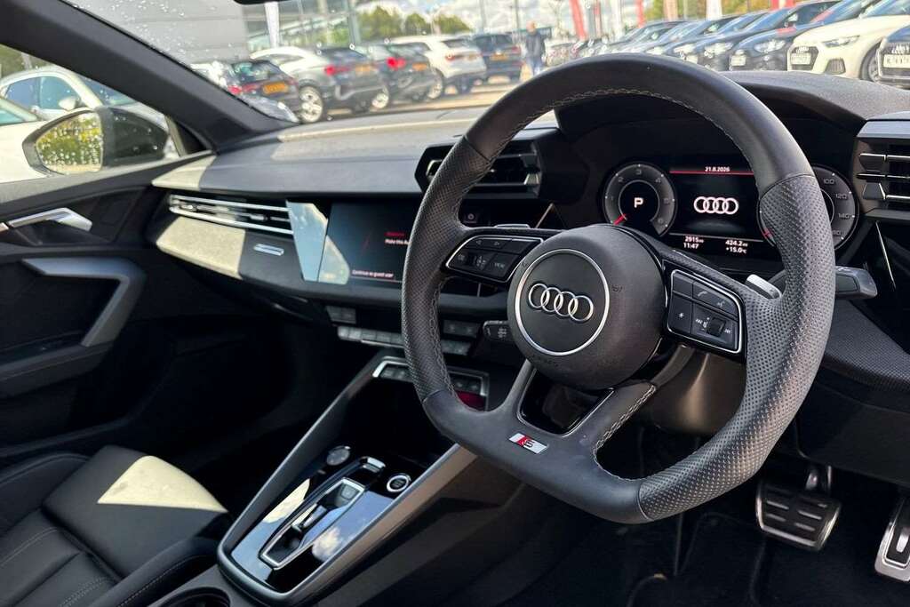 Audi A3 2.0 Tdi 150 Black Edition S Tronic 2026 MT75ZWX Black #6
