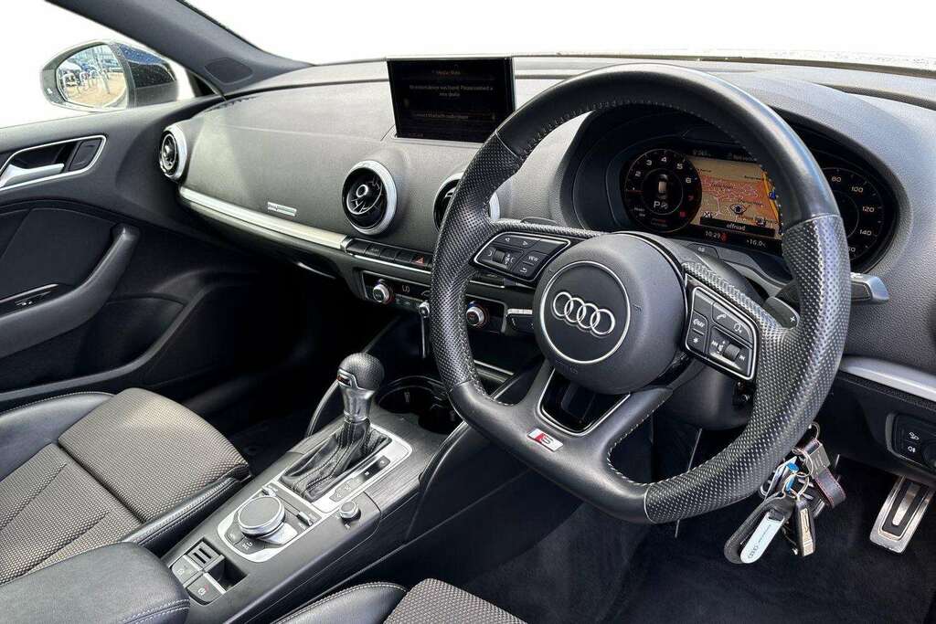 Audi A3 35 Tfsi Black Edition S Tronic Tech Pack 201 GL19ODG White #6