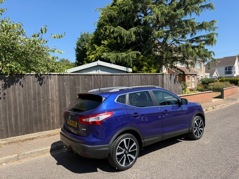 Nissan Qashqai Dci Tekna Blue #3