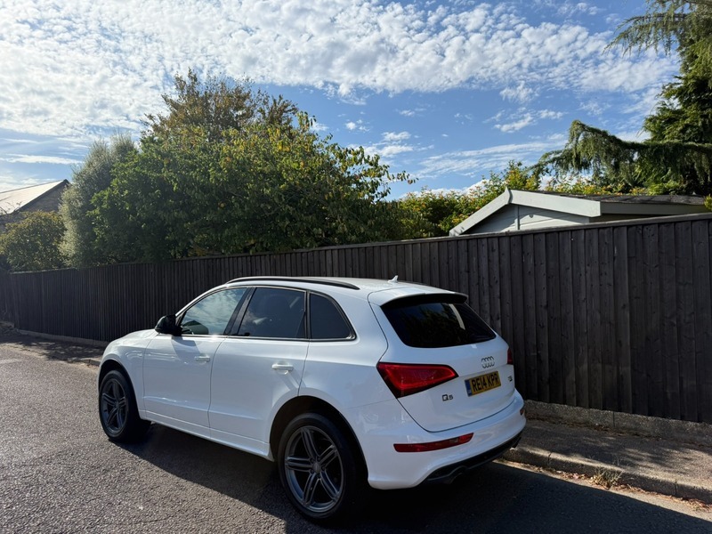 Audi Q5 Tfsi Quattro S Line White #6