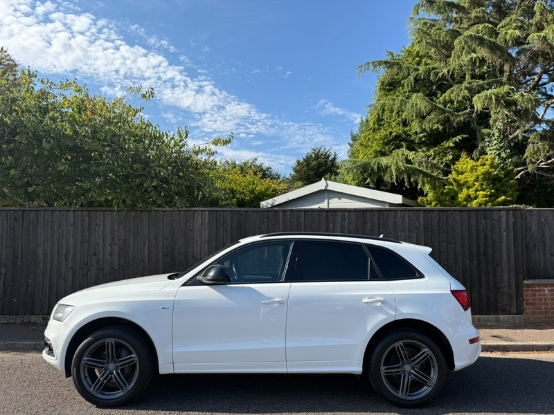 Audi Q5 Tfsi Quattro S Line White #5