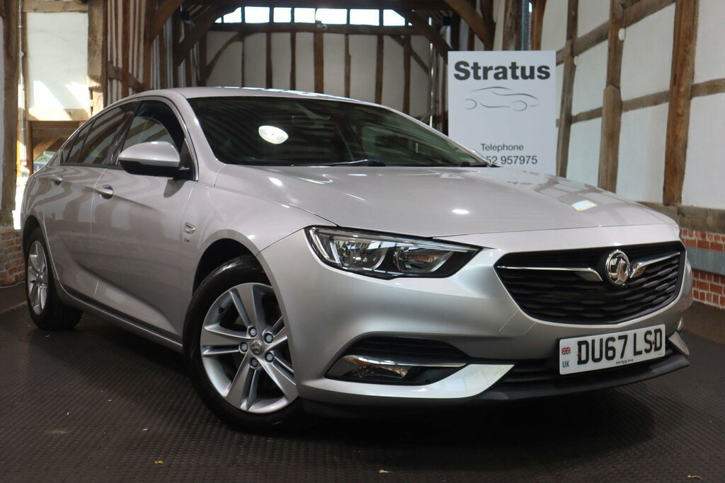 Vauxhall Insignia 1.6 Turbo D Blueinjection Sri Nav Grand Sport Euro Silver