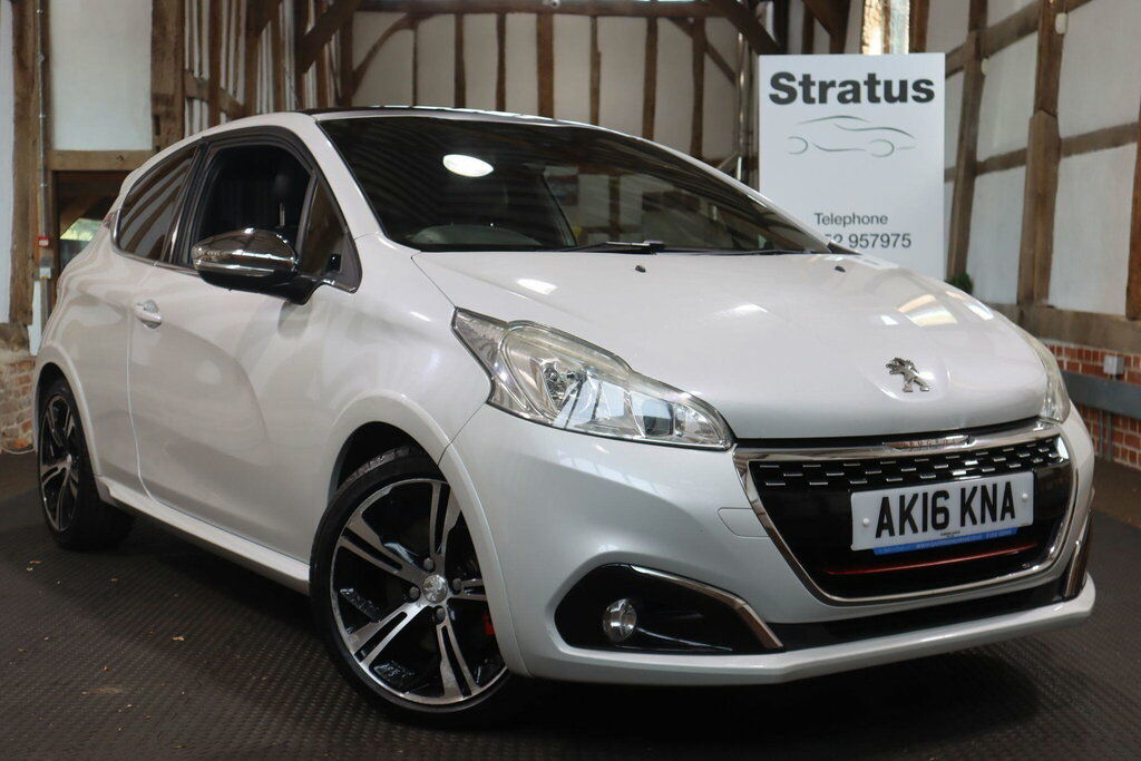 Peugeot 208 1.6 Thp Gti Prestige Euro 6 S S White