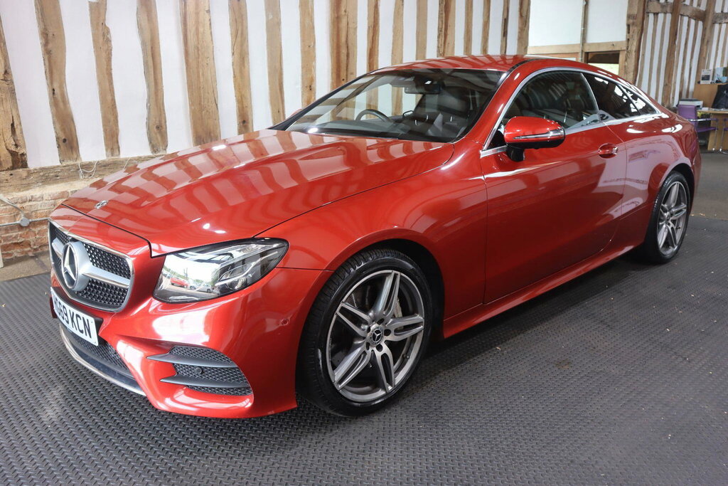 Mercedes-Benz E Class 2.0 E350 Amg Line G-tronic Euro 6 S S Red #3
