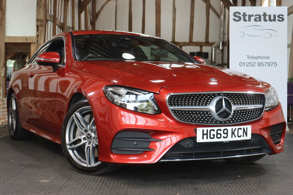 Mercedes-Benz E Class 2.0 E350 Amg Line G-tronic Euro 6 S S Red