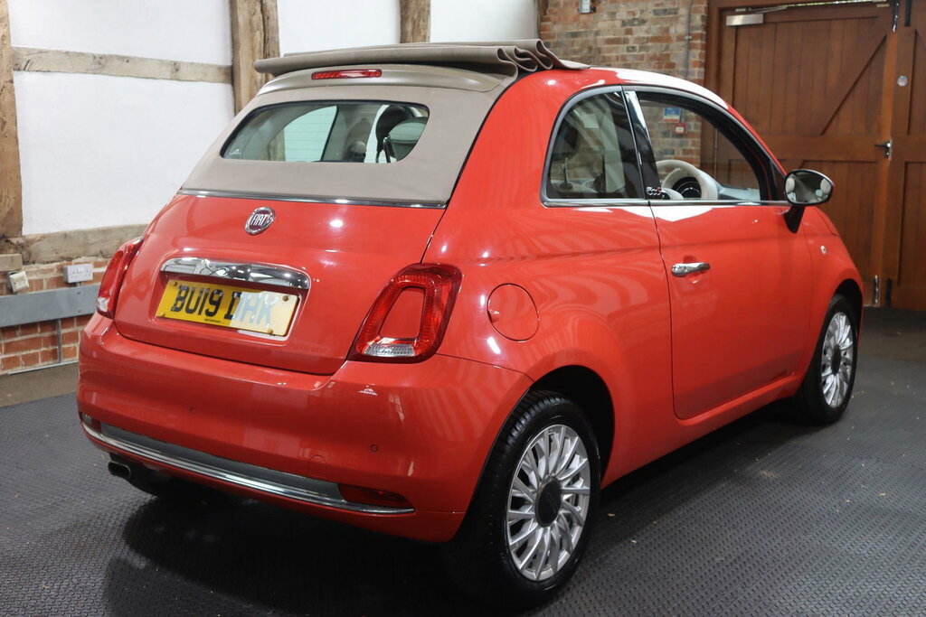 Fiat 500C 1.2 Lounge Dualogic Euro 6 S S Pink #6