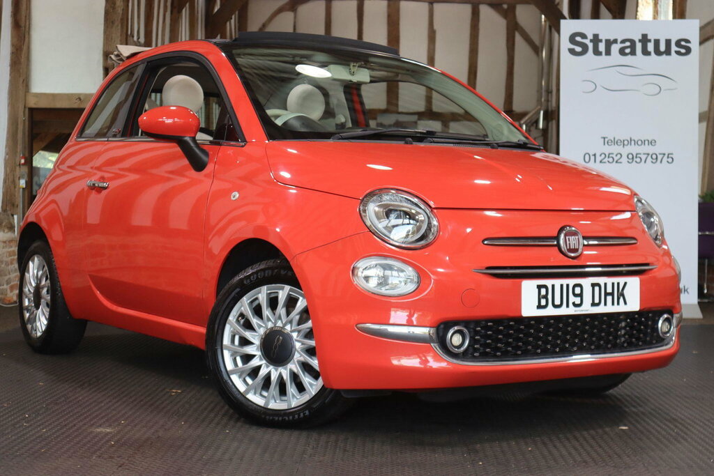 Fiat 500C 1.2 Lounge Dualogic Euro 6 S S Pink