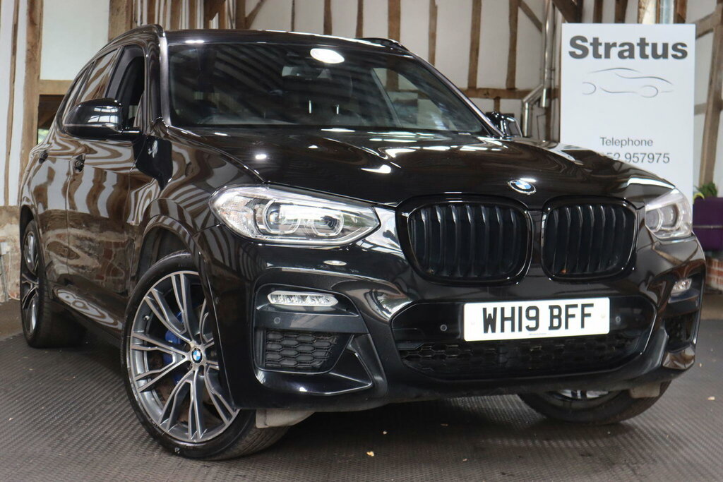 BMW X3 2.0 20D M Sport Xdrive Euro 6 S S Black