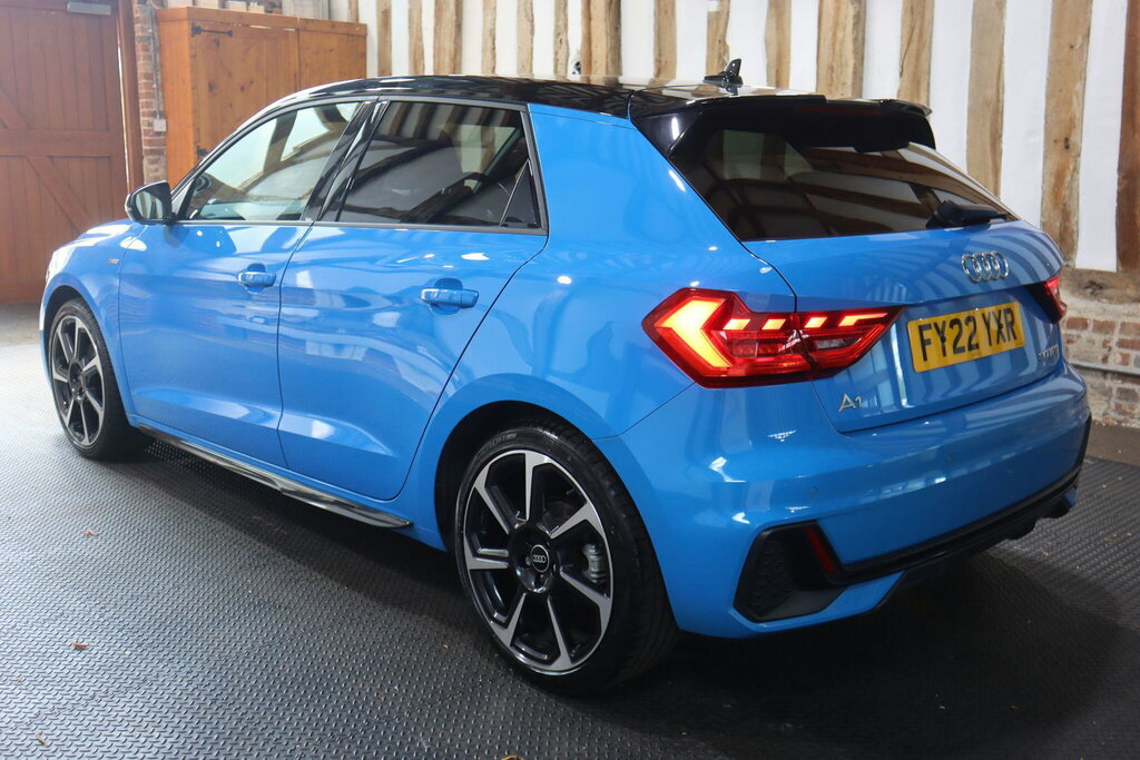 Audi A1 1.0 Tfsi 30 Black Edition Sportback Euro 6 S S 5 Blue #4