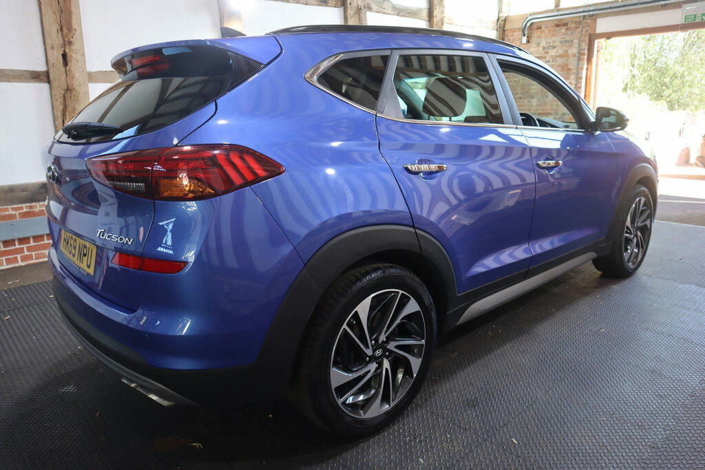 Hyundai Tucson 1.6 T-gdi Premium Se Dct Euro 6 S S Blue #6