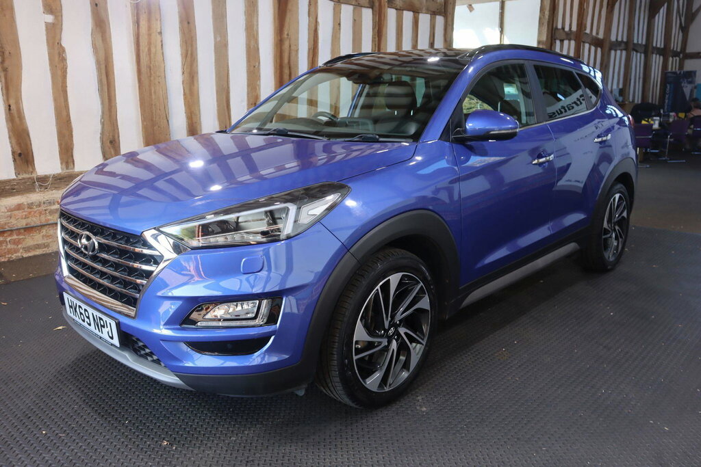Hyundai Tucson 1.6 T-gdi Premium Se Dct Euro 6 S S Blue #3