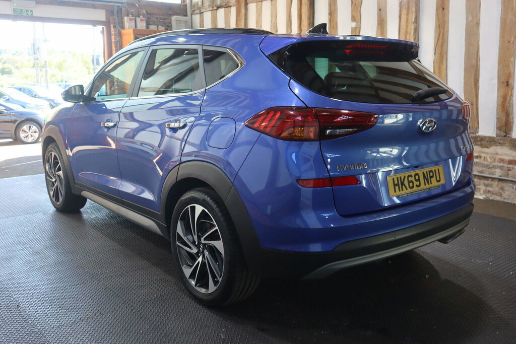 Hyundai Tucson 1.6 T-gdi Premium Se Dct Euro 6 S S Blue #4