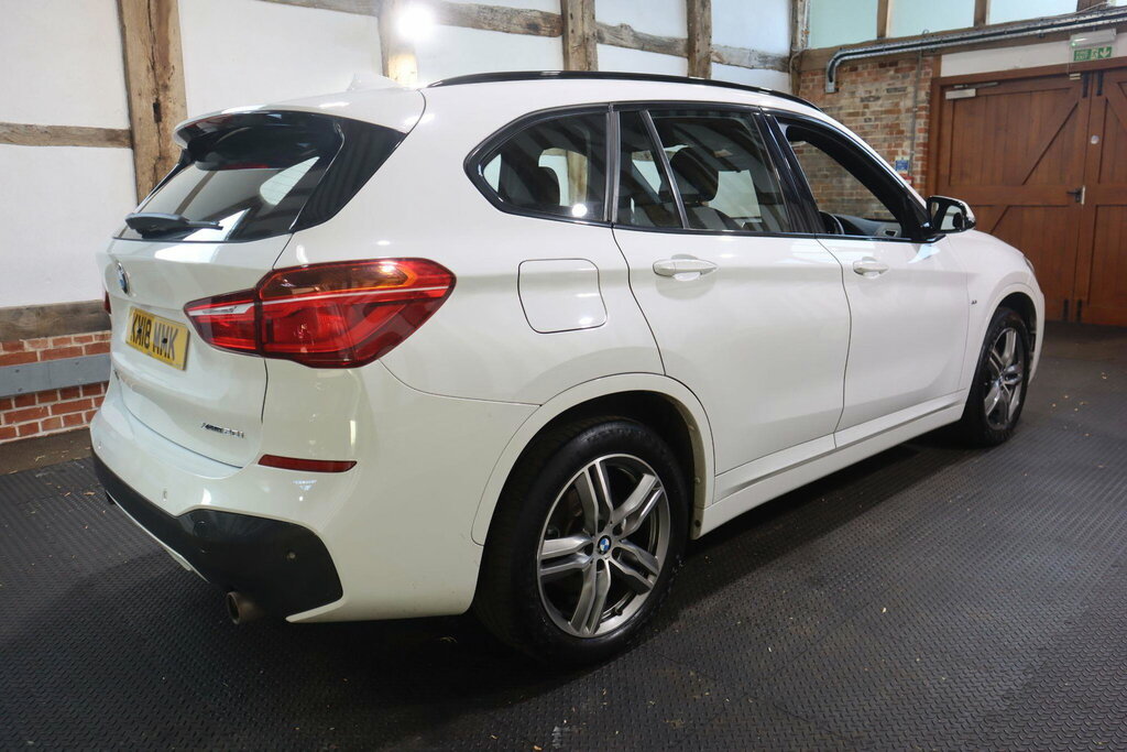 BMW X1 2.0 20I M Sport Xdrive Euro 6 S S White #6