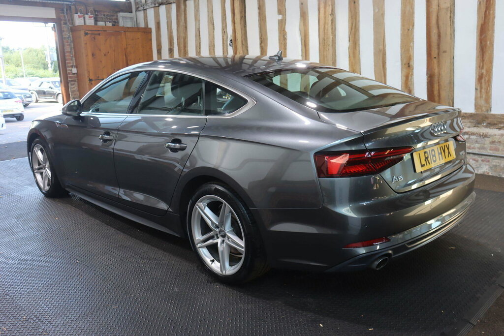 Audi A5 1.4 Tfsi S Line Sportback S Tronic Euro 6 S S Grey #4