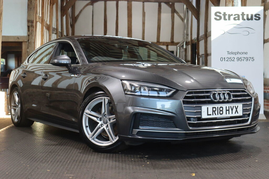 Audi A5 1.4 Tfsi S Line Sportback S Tronic Euro 6 S S Grey