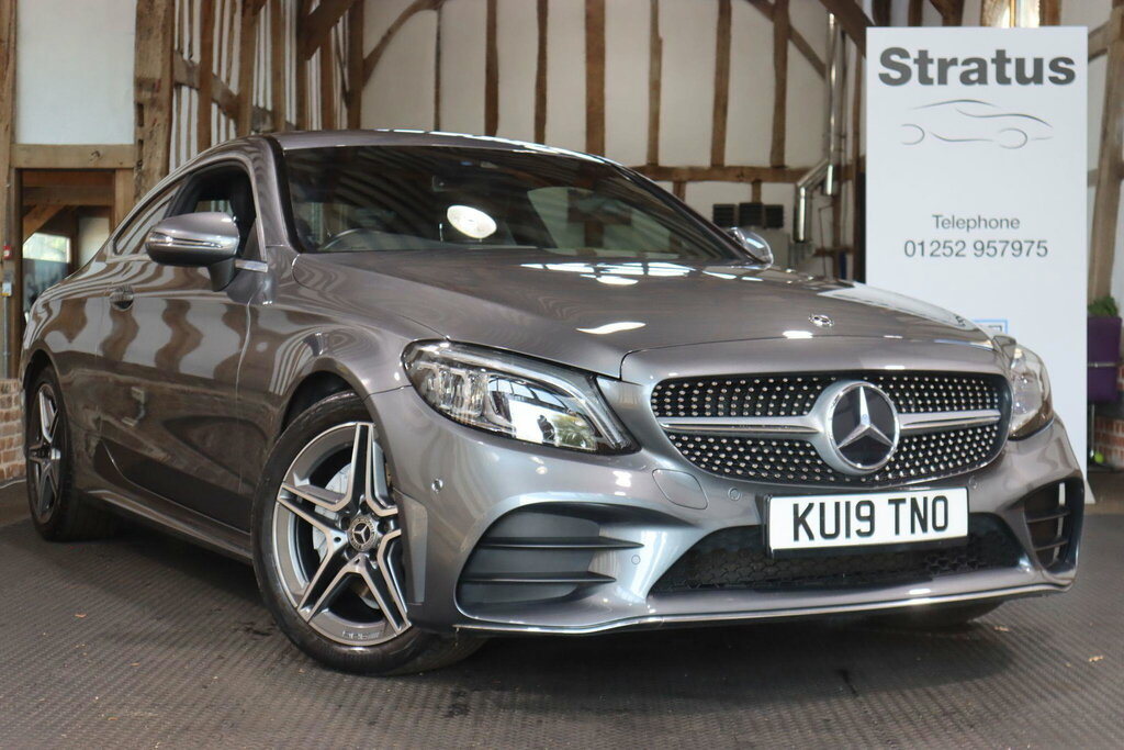 Mercedes-Benz C Class 2.0 C220d Amg Line Premium G-tronic Euro 6 S S Grey