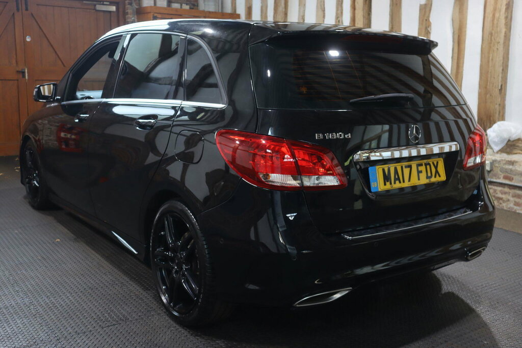 Mercedes-Benz B Class 1.5 B180d Amg Line Executive Mpv Manu Black #4