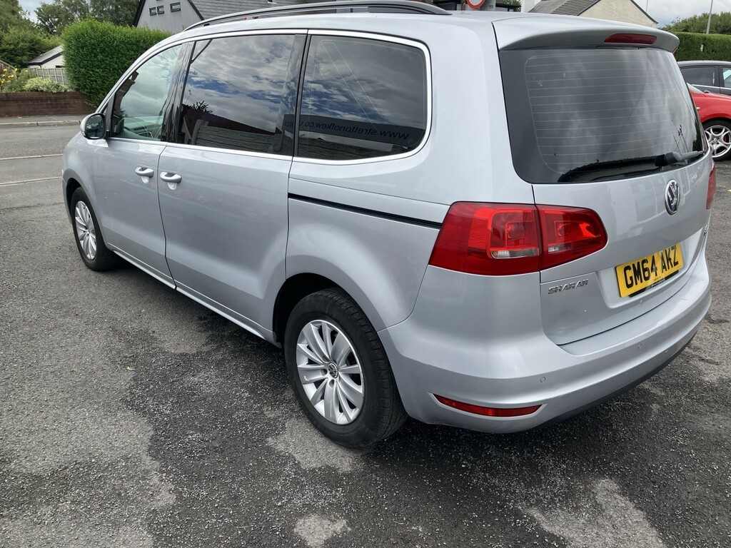 Volkswagen Sharan 2.0 Tdi Bluemotion Tech Se Silver #4