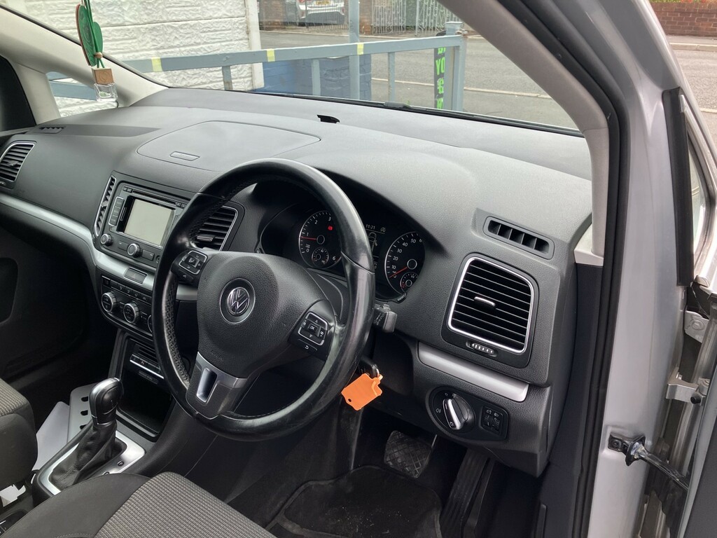 Volkswagen Sharan 2.0 Tdi Bluemotion Tech Sel Euro 5 Ss White #8