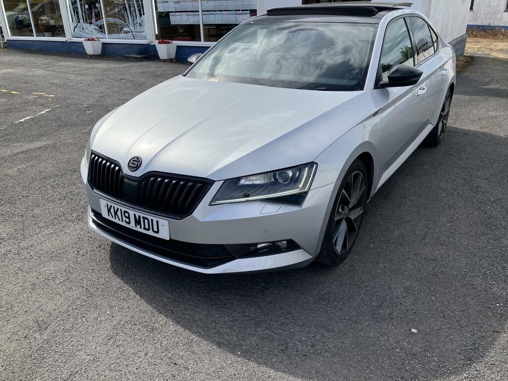 Skoda Superb 1.5 Tsi Act Sportline Silver #5