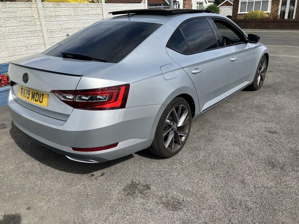 Skoda Superb 1.5 Tsi Act Sportline Silver #2
