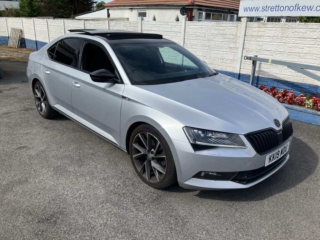 Skoda Superb 1.5 Tsi Act Sportline Silver #6