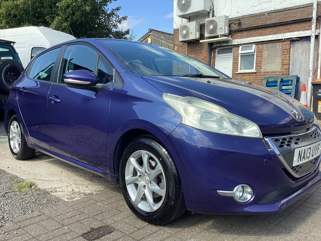 Peugeot 208 1.4 E-hdi Active Hatchback Egc Euro 5 Blue #2