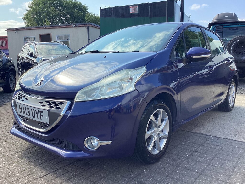 Peugeot 208 1.4 E-hdi Active Hatchback Egc Euro 5 Blue