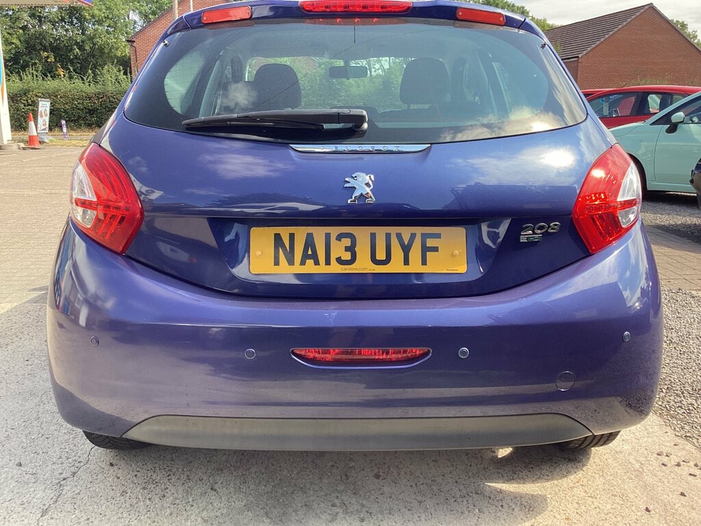 Peugeot 208 1.4 E-hdi Active Hatchback Egc Euro 5 Blue #6