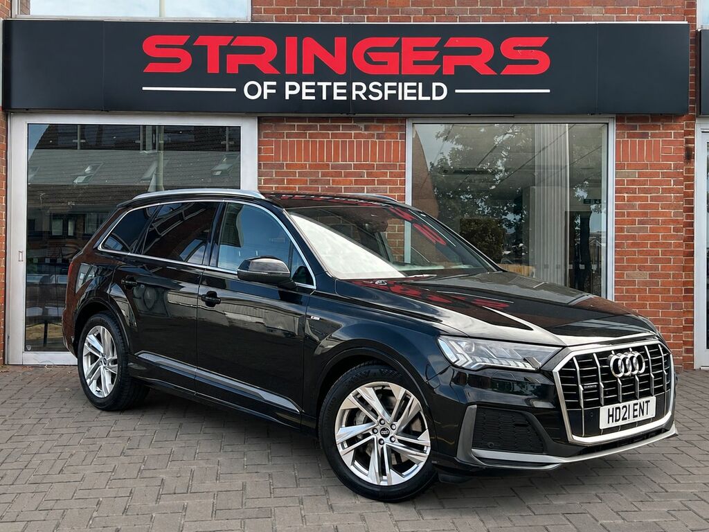 Audi Q7 2021 3.0 Tdi V6 50 S Line Suv Tiptronic HD21ENT Black