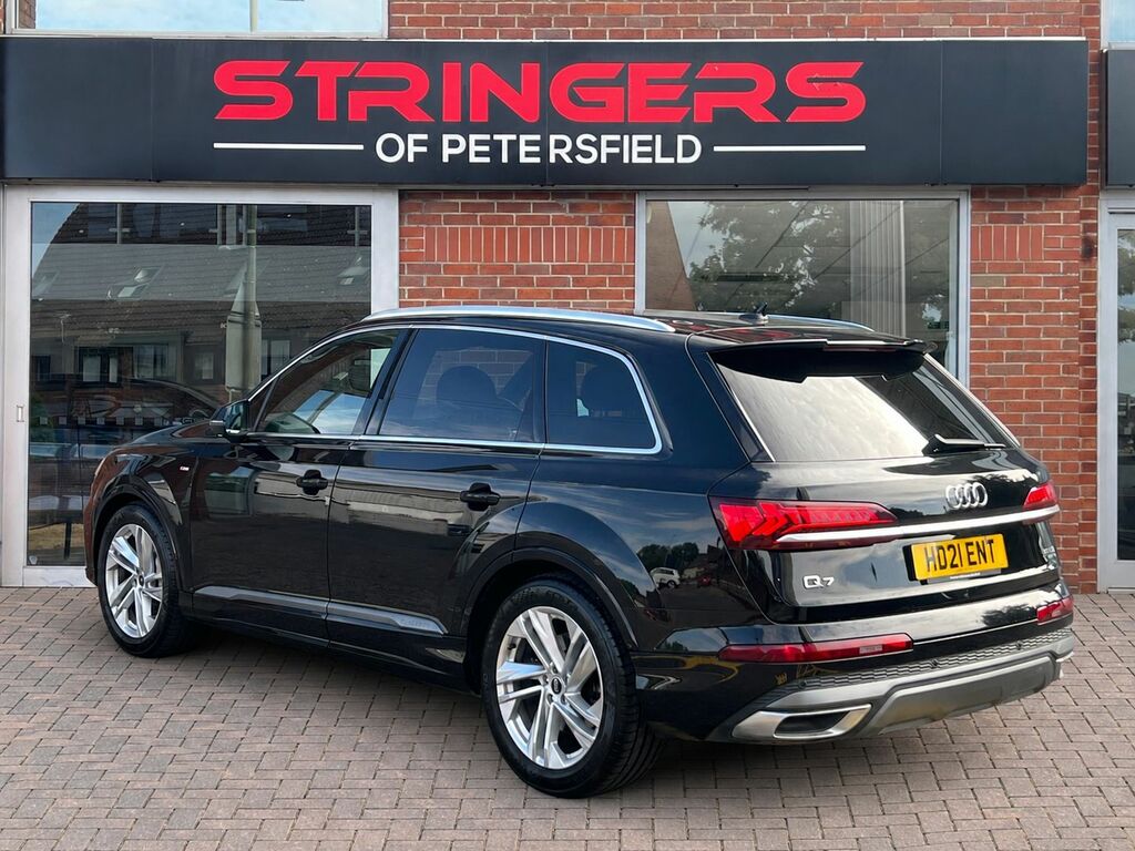 Audi Q7 2021 3.0 Tdi V6 50 S Line Suv Tiptronic HD21ENT Black #2