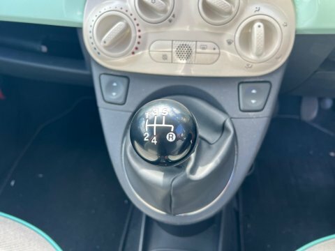 Fiat 500 Lounge Panoramic Roofair Con White #33