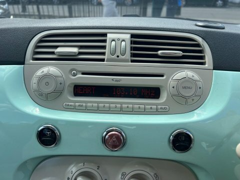 Fiat 500 Lounge Panoramic Roofair Con White #31