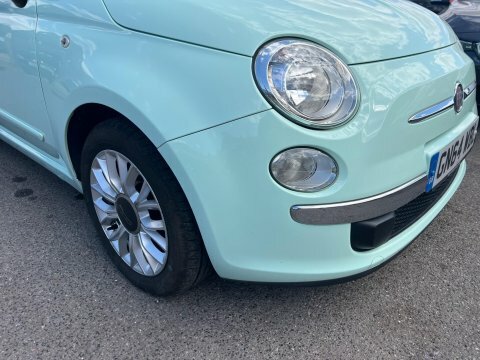 Fiat 500 Lounge Panoramic Roofair Con White #11
