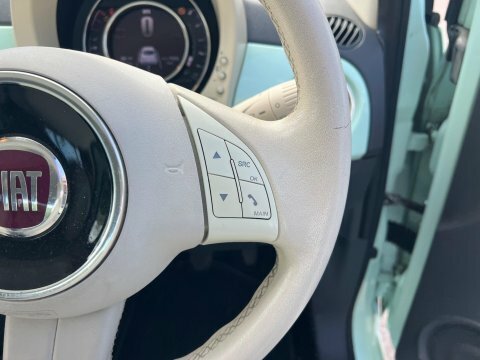 Fiat 500 Lounge Panoramic Roofair Con White #20
