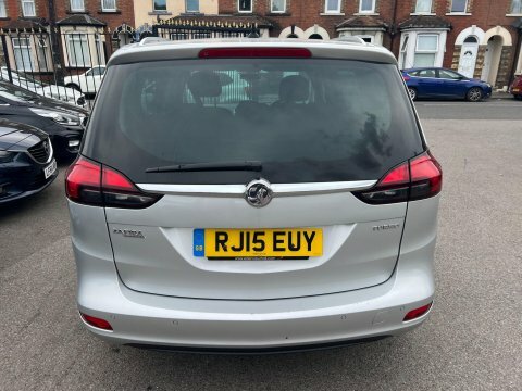 Vauxhall Zafira 1.4I Turbo Tech Silver #4
