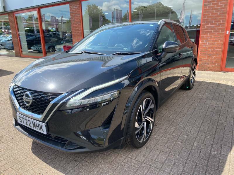 Nissan Qashqai Tekna 1.3 Dig-t 158 Mhev - 2022 22 ST22MHK Black #2