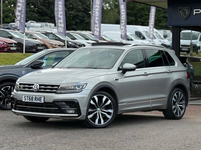 Volkswagen Tiguan R-line 2.0 Tdi 4Motion Dsg - 2018 68 ST68RHE Silver #3