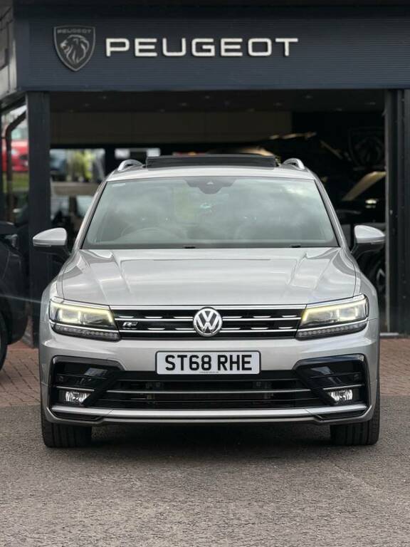 Volkswagen Tiguan R-line 2.0 Tdi 4Motion Dsg - 2018 68 ST68RHE Silver #2