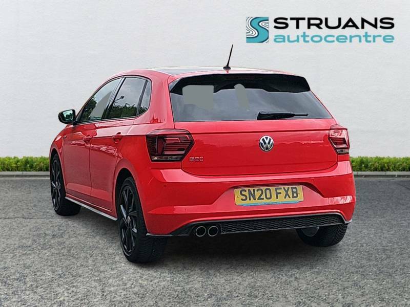 Volkswagen Polo Gti 2.0 Tsi Dsg - 2020 20 SN20FXB Red #2