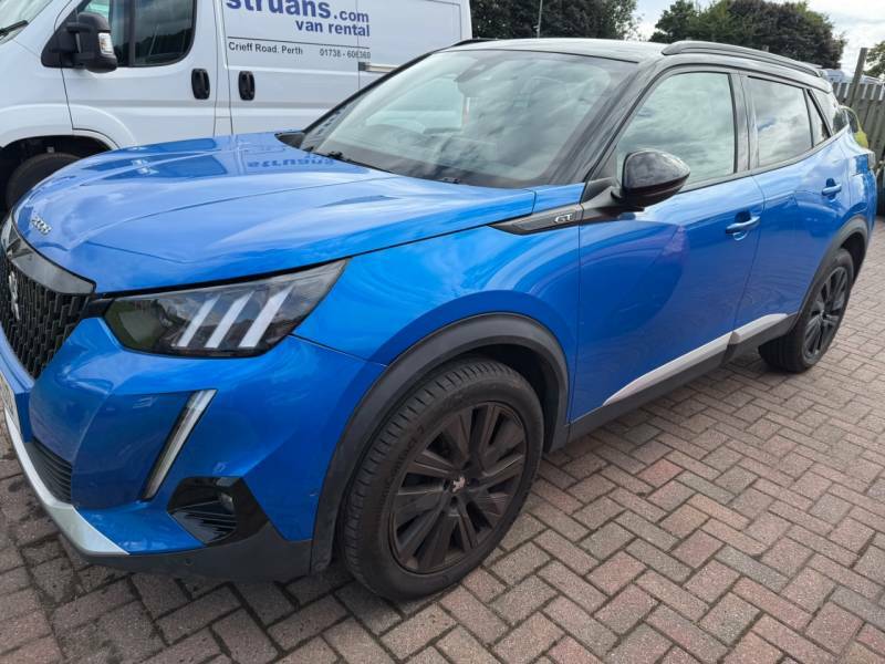 Peugeot 2008 Gt Premium 1.2 Puretech 130 - 2021 71 SJ71XDD Blue #2