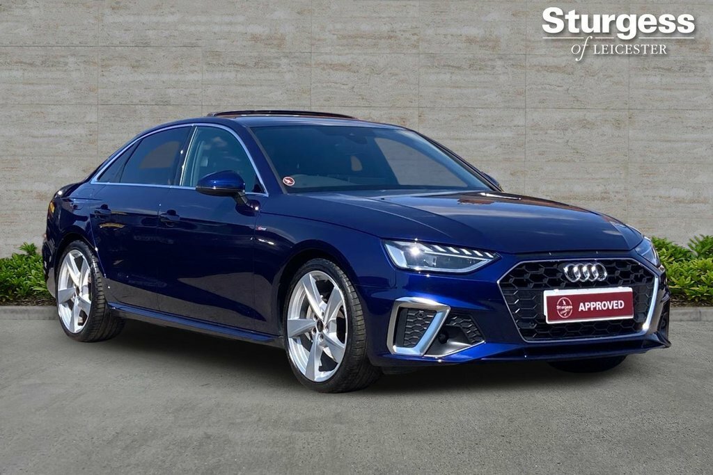 Audi A4 2L S Line Blue