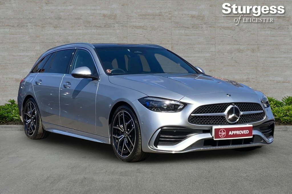 Mercedes-Benz C Class 2L Amg Line Silver