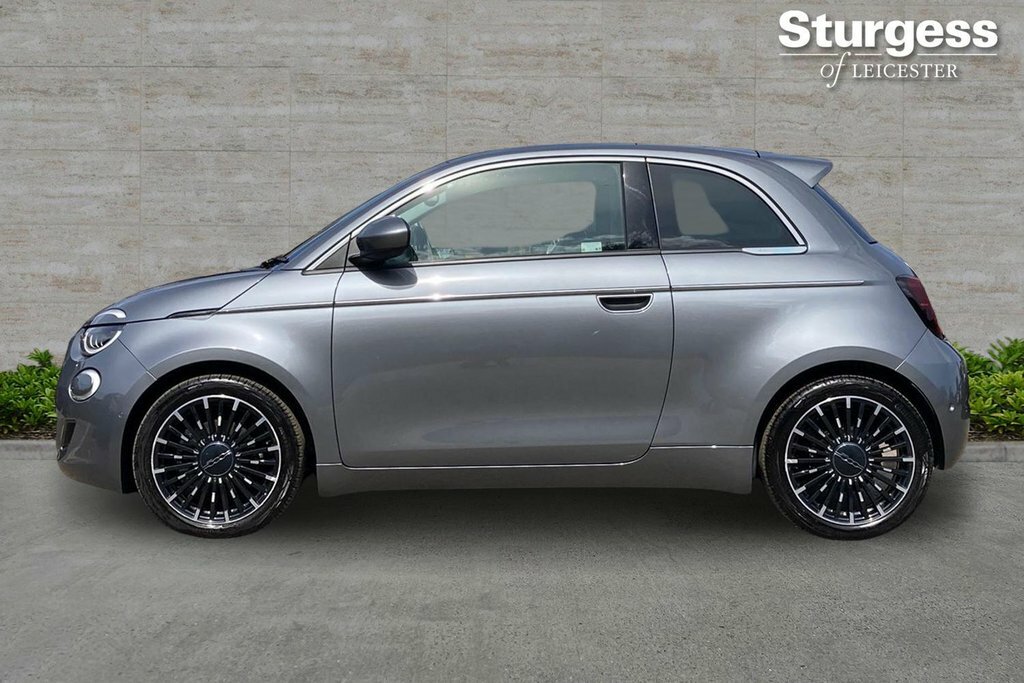 Fiat 500E Hatchback Grey #4