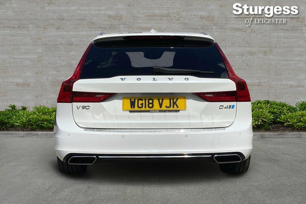 Volvo V90 2L Inscription Pro White #6